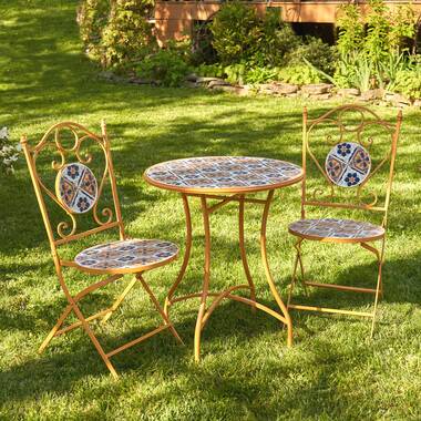 Mosaic bistro table online set